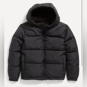Old Navy Kids Black Puffer Jacket